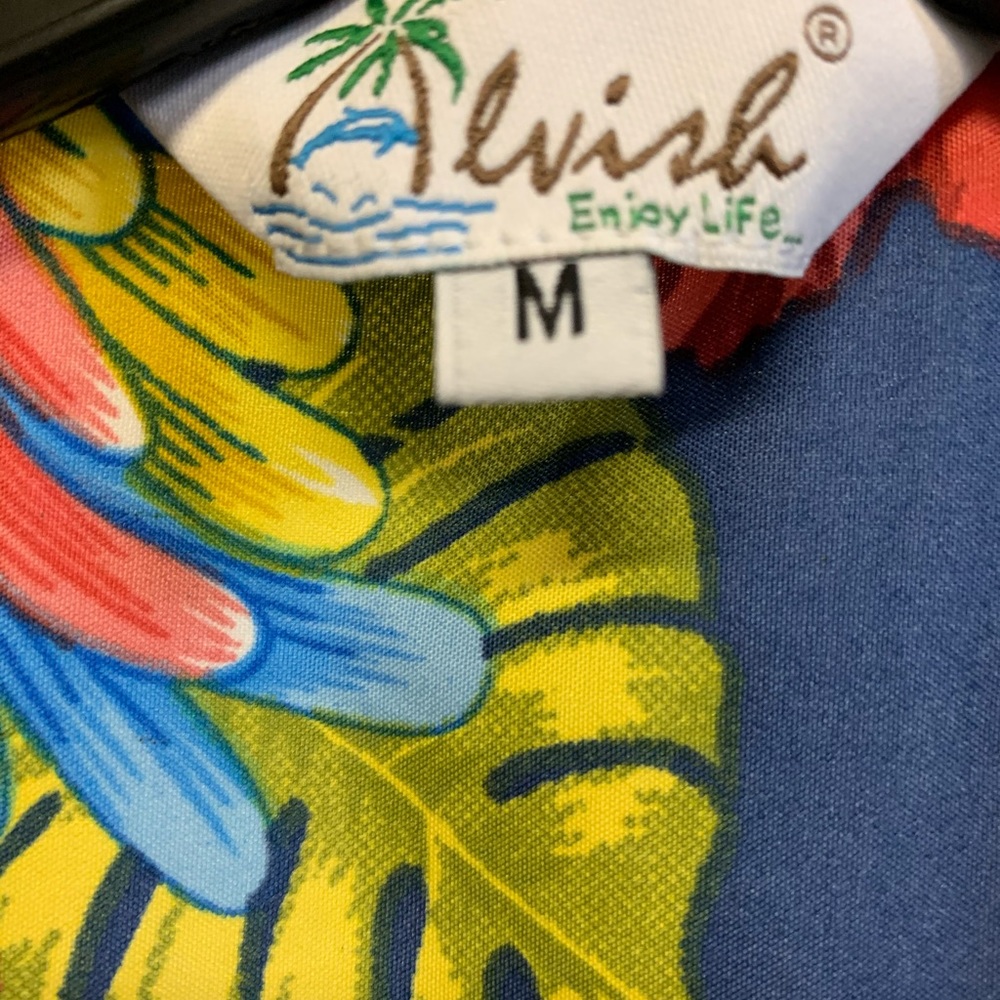 Alvish Shirt for Men Floral Print Aloha Beach